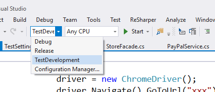 Debugging Selenium Test how to leave the browse open
